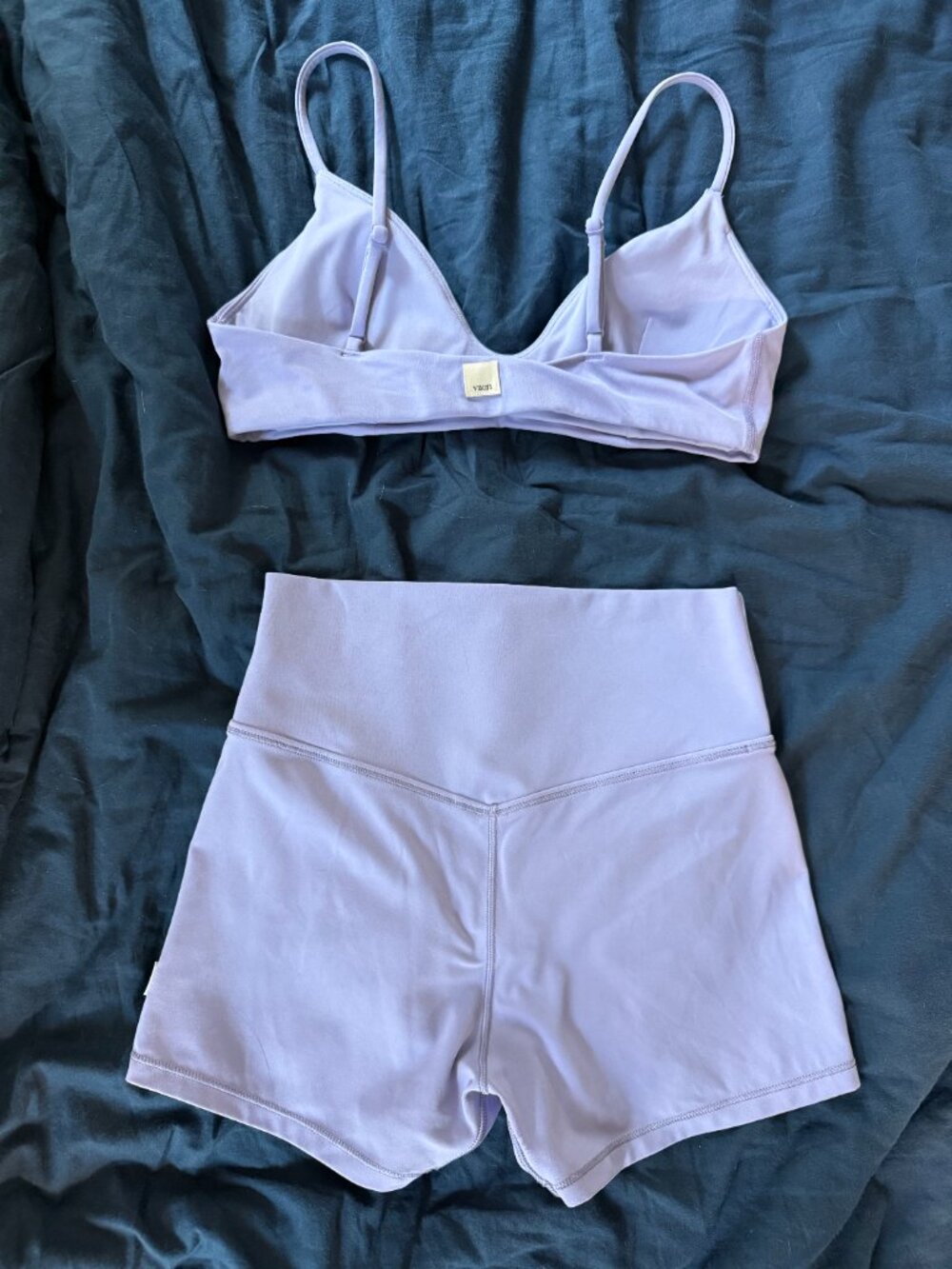 Small Vuori AllTheForm™ Micro Lavender Short Set - Picture 2 of 2